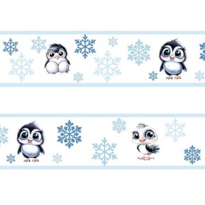 Tityi-Totyi bordűr - hópelyhes Tityi-Totyi bordűr - hópelyhes