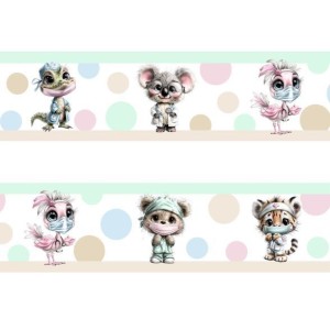 Flamingó és a Győztes Csapat bordűr Flamingó és a Győztes Csapat bordűr