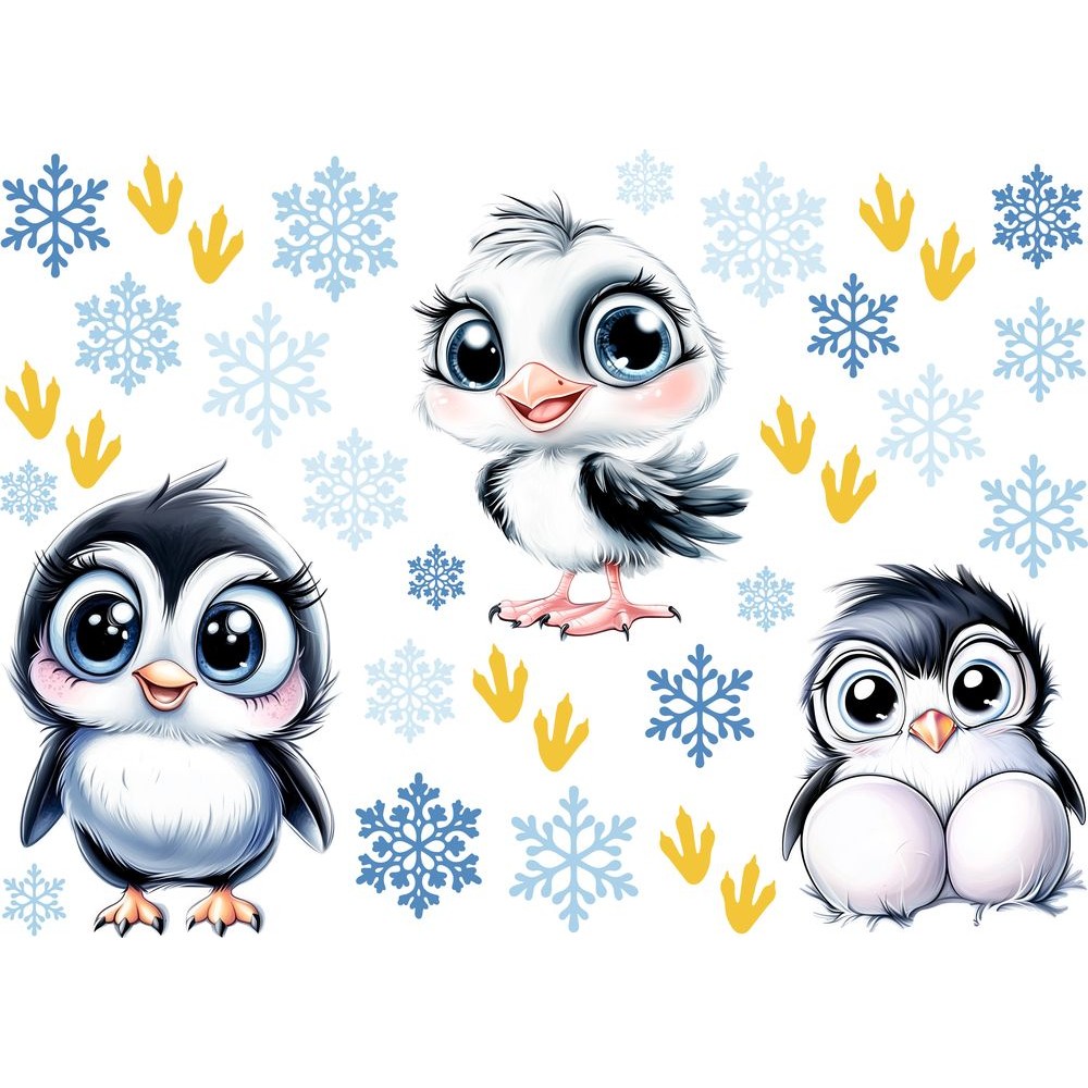 Tityi-Totyi falmatrica - hópelyhes