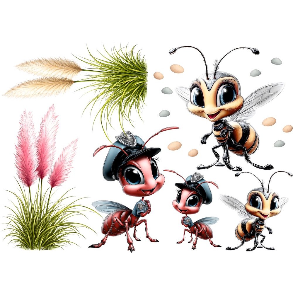 Hangya Rendőrhangya falmatrica - darázs