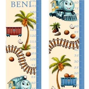 Koko-Loko vonatos magasságmérő