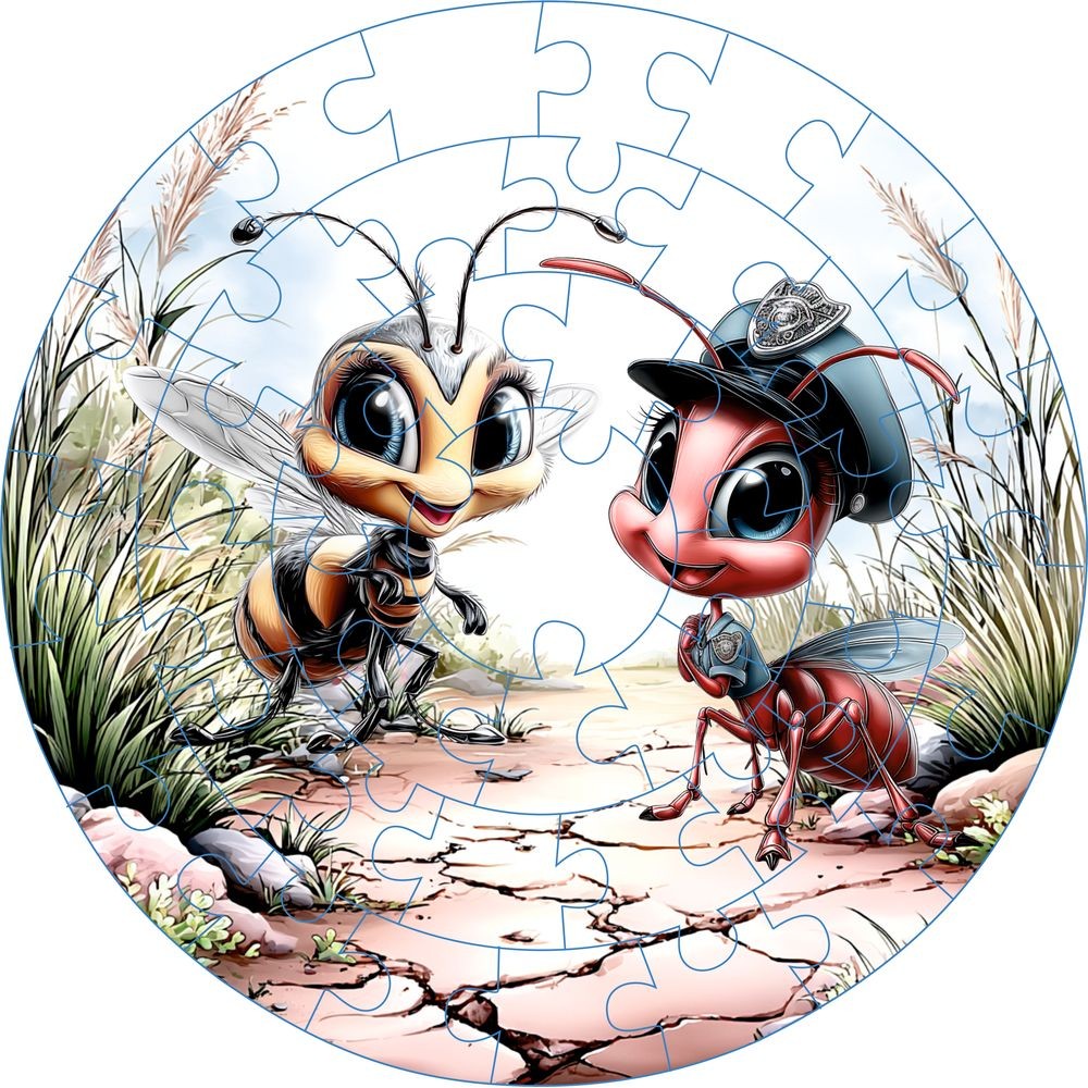 Hanna és a Hangyaboly Puzzle