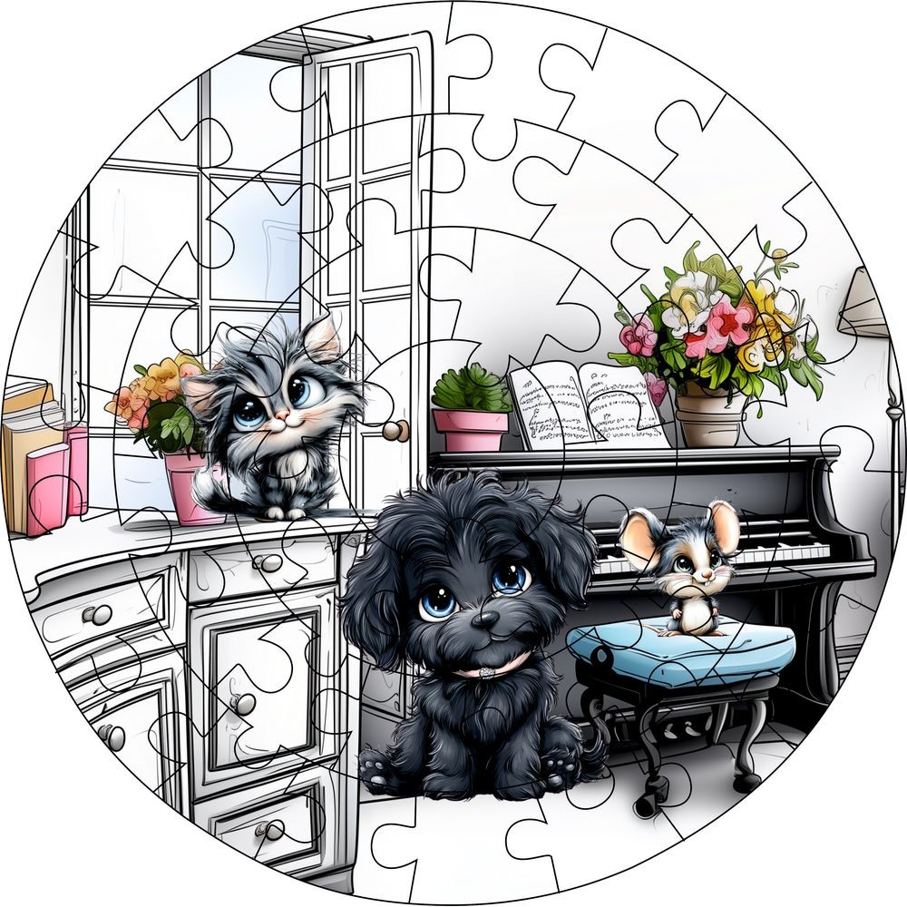 Kormi, Cirmi és Cincogi Puzzle Kormi, Cirmi és Cincogi Puzzle