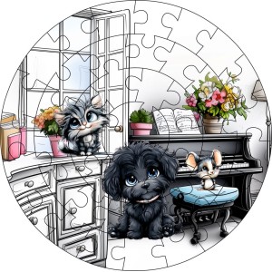 Kormi, Cirmi és Cincogi Puzzle