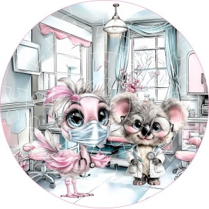 Flamingó a Főnővér Puzzle