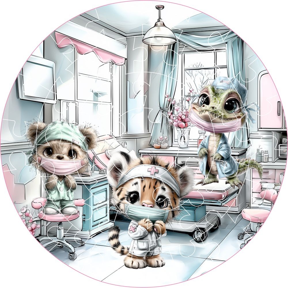 Flamingó és a Győztes Csapat Puzzle