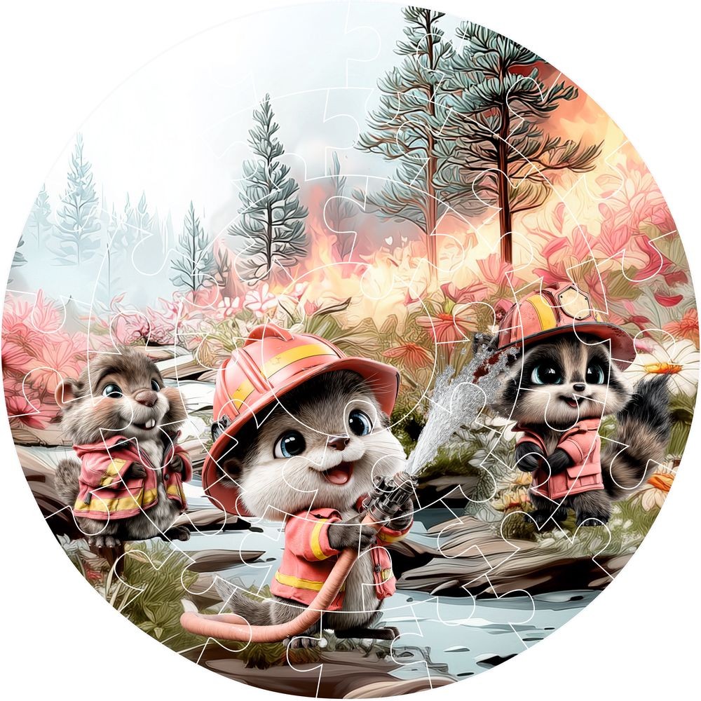 Tűzoltóparancsnok Puzzle Tűzoltóparancsnok Puzzle