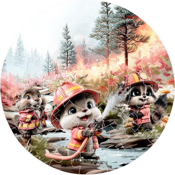 Tűzoltóparancsnok Puzzle