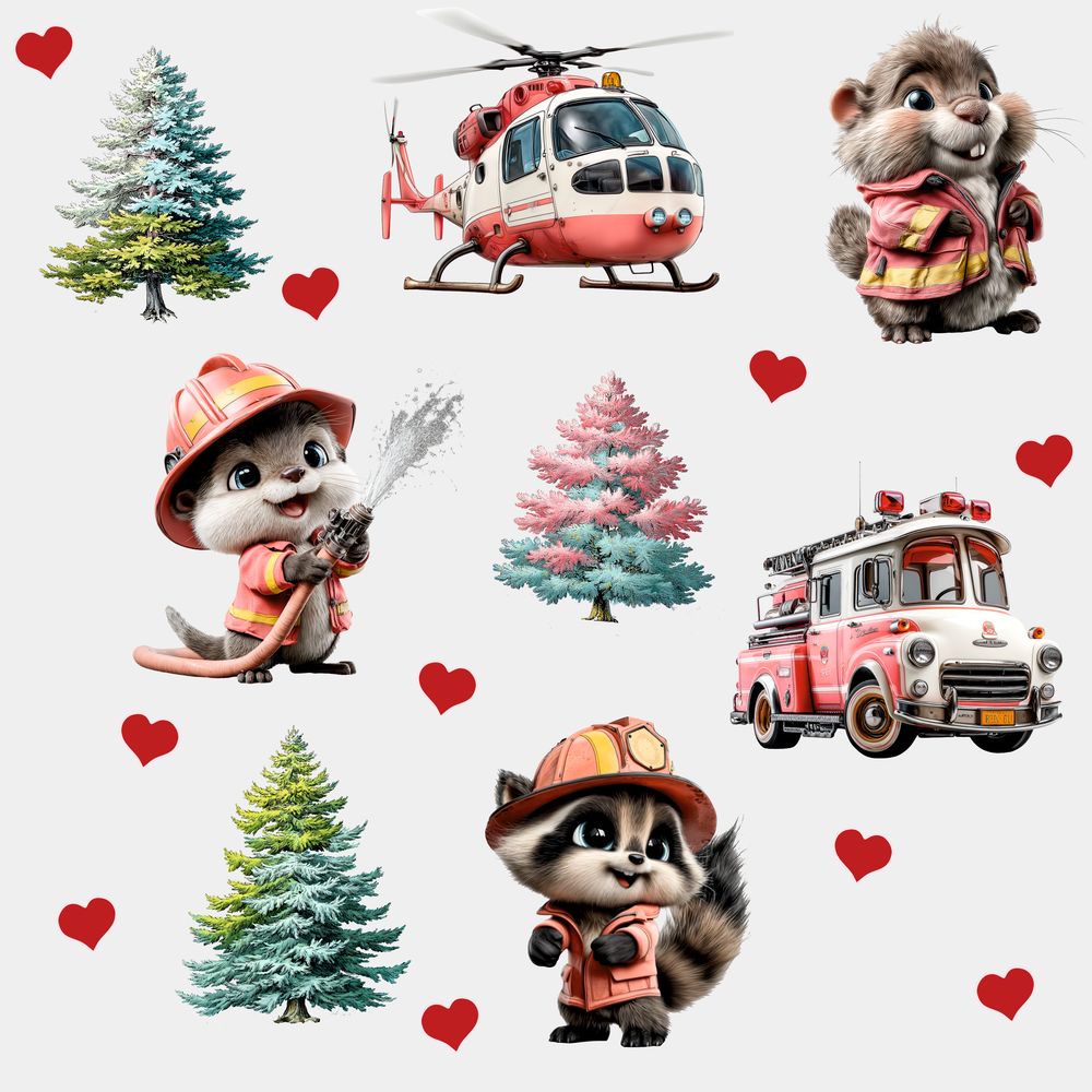 Vidra a Tűzoltó-parancsnok tapéta Vidra a Tűzoltó-parancsnok tapéta